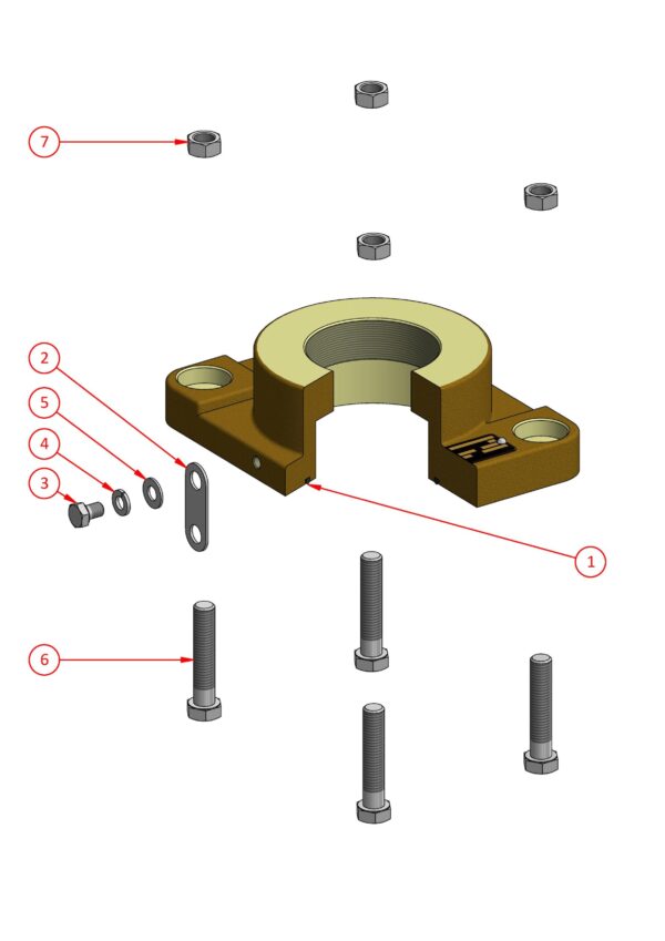 Gland Adaptor - 300 Amp Series