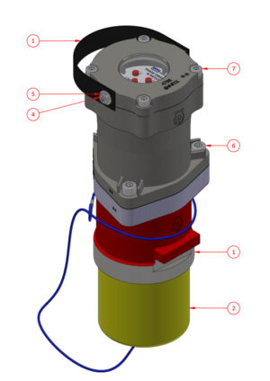 Phase Condition Indicator Plug - AT464TS - AT414TS - AT434TS / AM461TSA - AM411TSA - AM431TSA