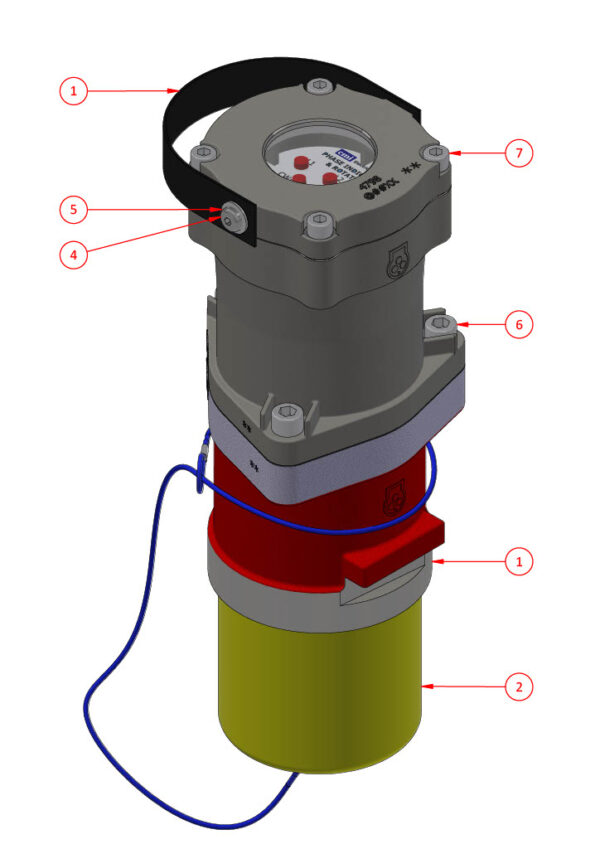 Phase Condition Indicator Plug - AT464TS - AT414TS - AT434TS / AM461TSA - AM411TSA - AM431TSA
